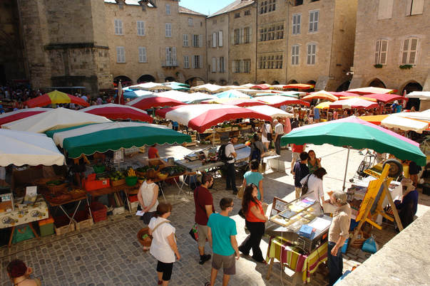 Villefranche de Rouergue market